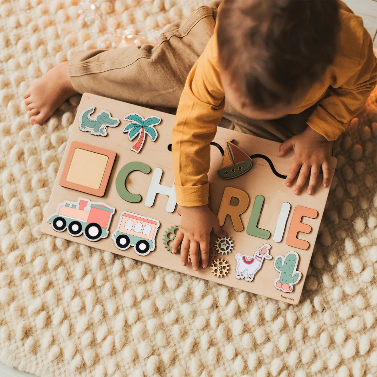 Personalized Wooden Name Puzzle for Kids