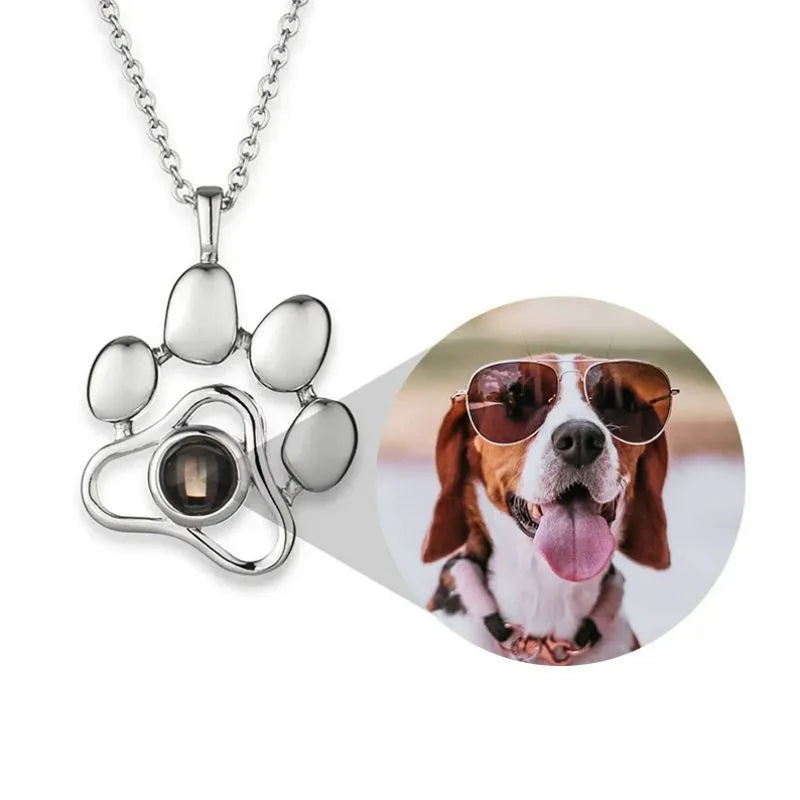 Personalized Pet Projection Necklace