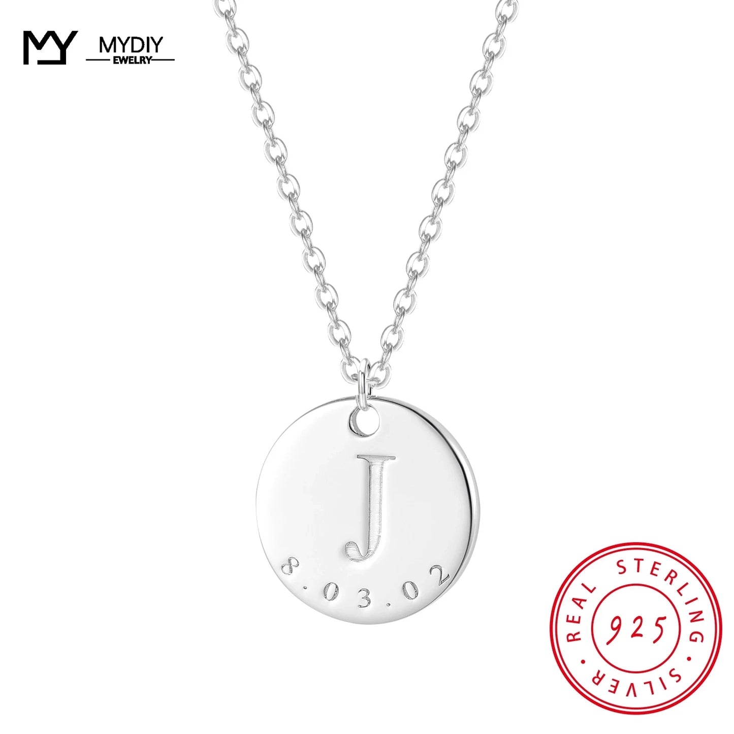 Personalized Stainless Steel Necklace with Customized Nameplate - Perfect Gift for Mom