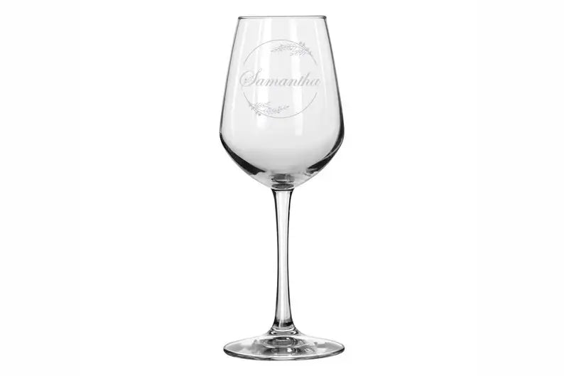 Personalized Elegant Wine Glass