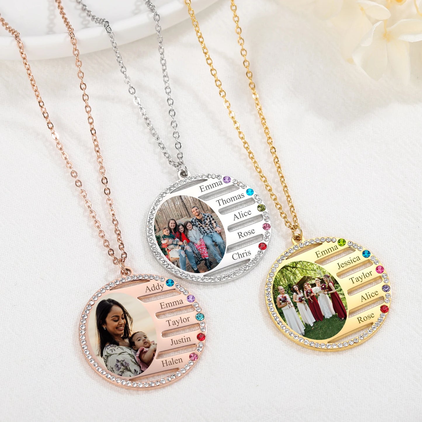 Personalized Name Necklace For Family