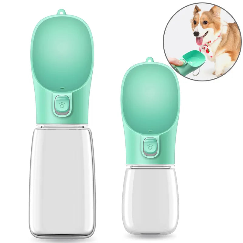 On-the-Go Pet Water Bottle: Convenient & Durable