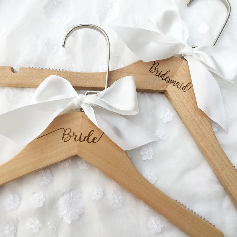 Personalized Wedding Dress Hanger