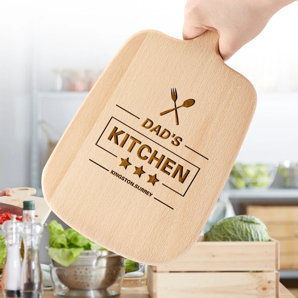 Engraved Cutting Board: Customized Design