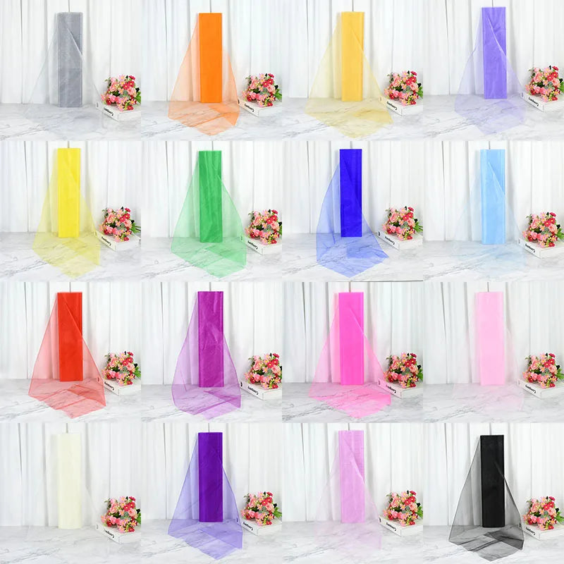 Elegant Wedding Tulle Roll for Party Decorations