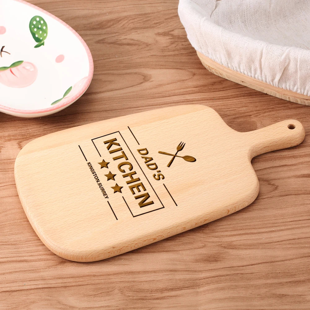 Engraved Cutting Board: Customized Design