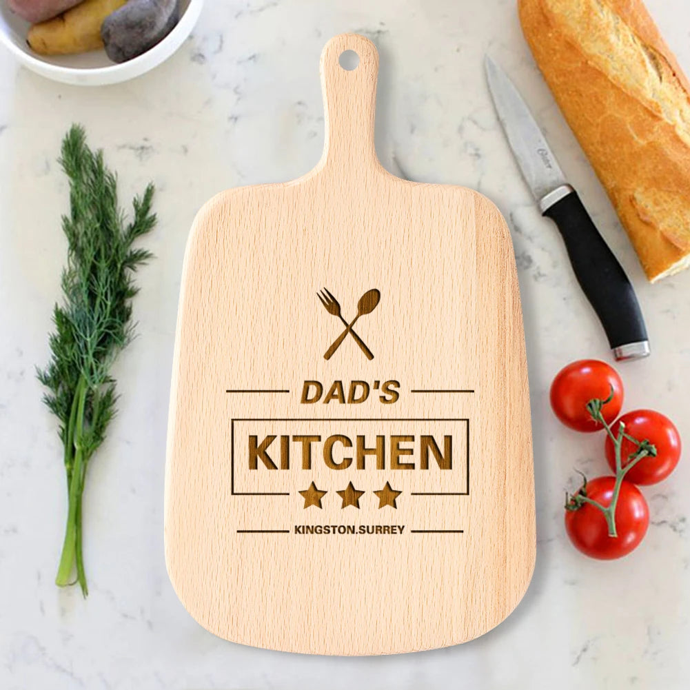 Engraved Cutting Board: Customized Design