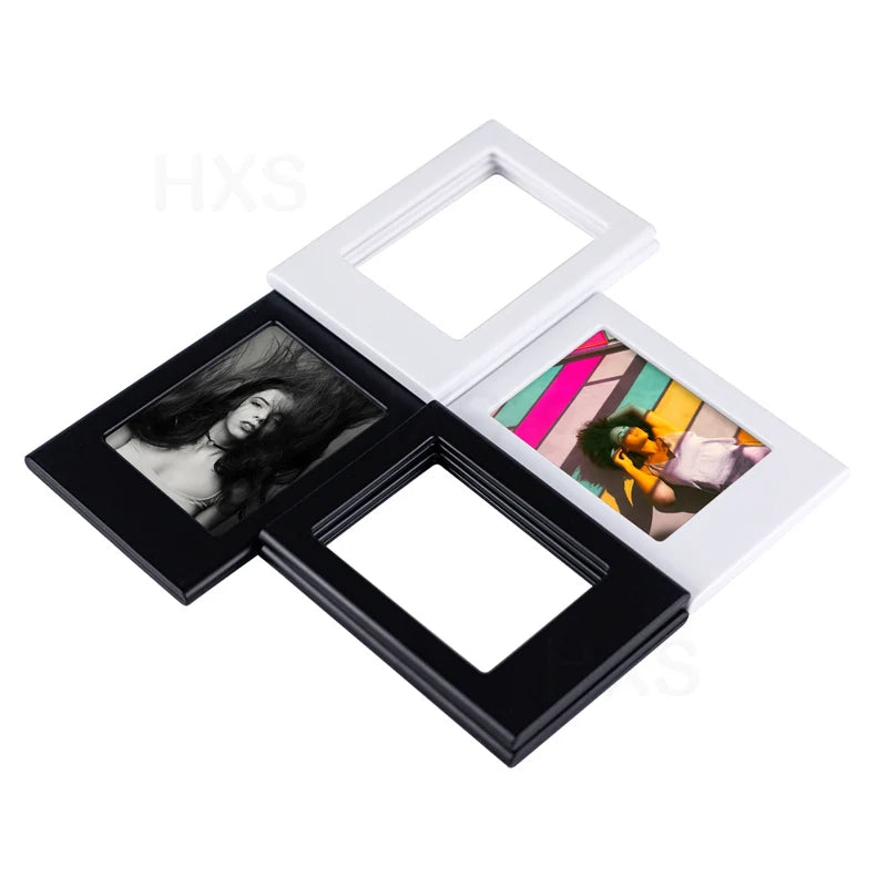 Fujifilm Instax Mini Film and Magnetic Frame Bundle - 20 Sheets White Film and 10pcs Black and White Magnetic Frames for Instax Mini Cameras and Printers