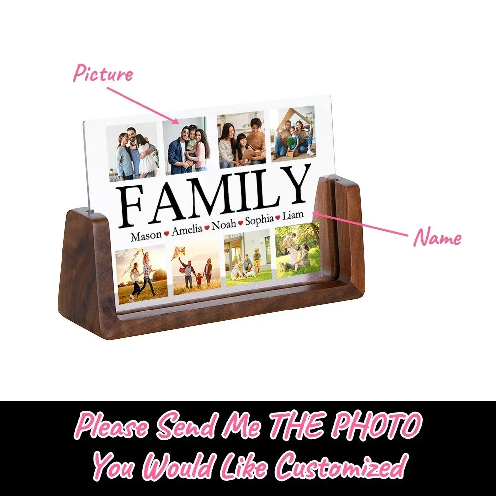 Personalized Family Photo Frame