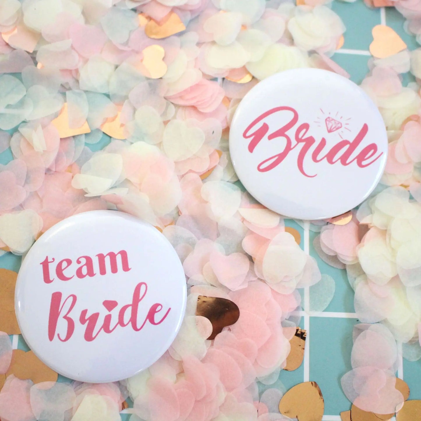 Bride-to-Be Party Badge Set