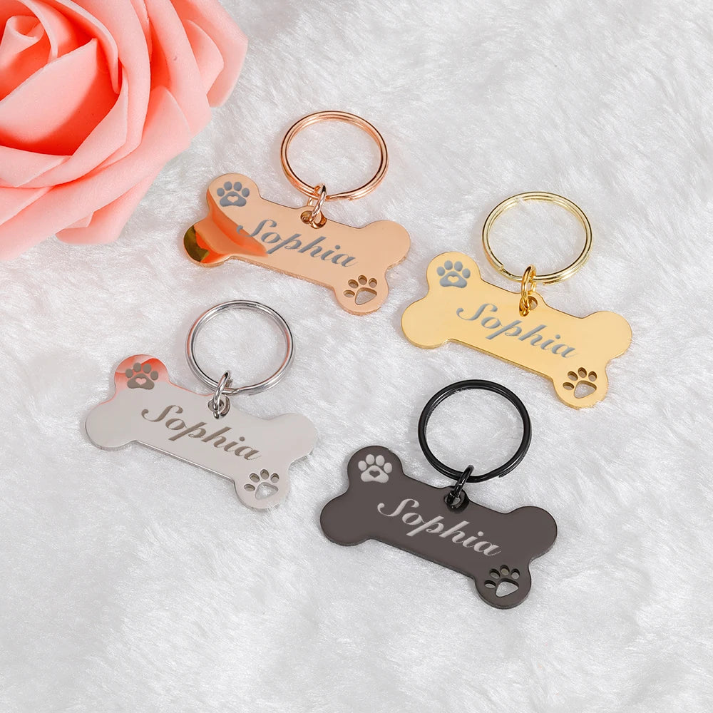 Personalized Engraved Pet ID Tag