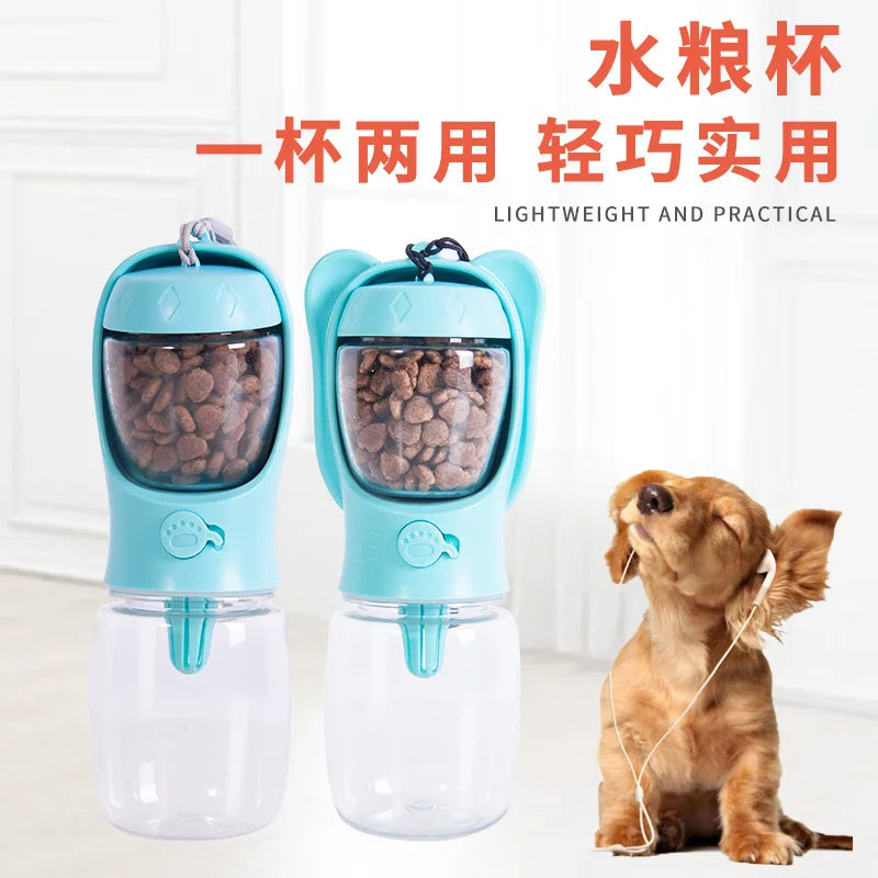 On-the-Go Dog Water & Food Container