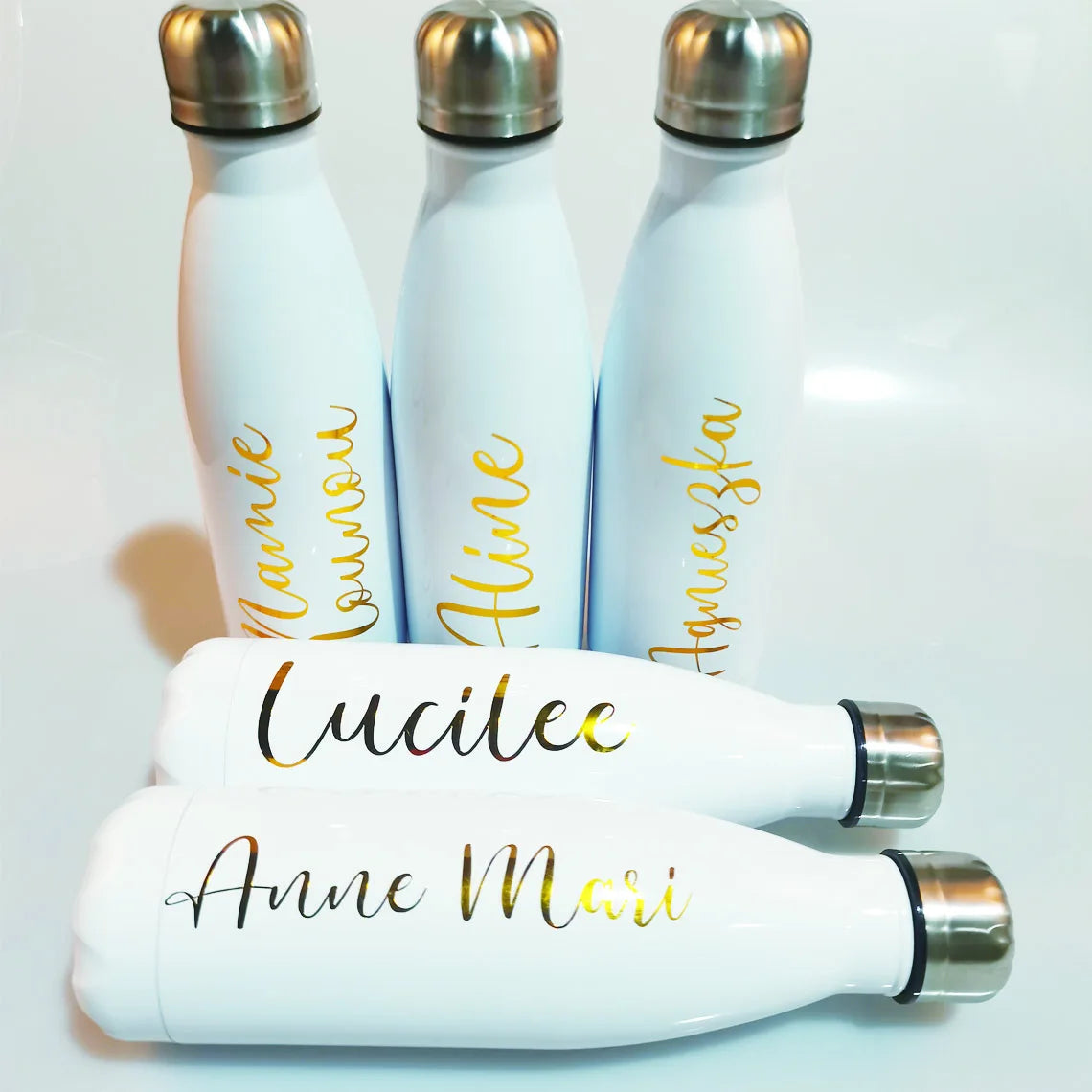 Personalized Stainless Steel Water Bottle