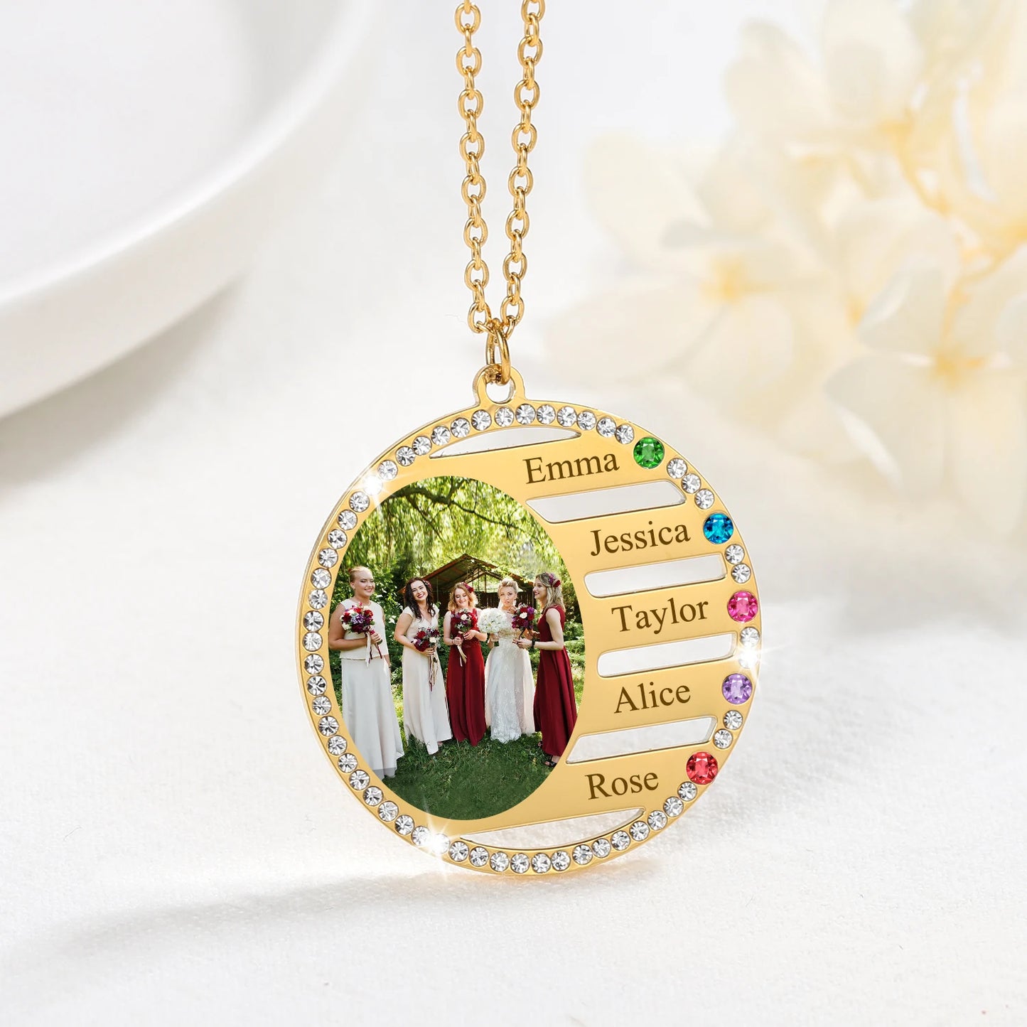 Personalized Name Necklace For Family