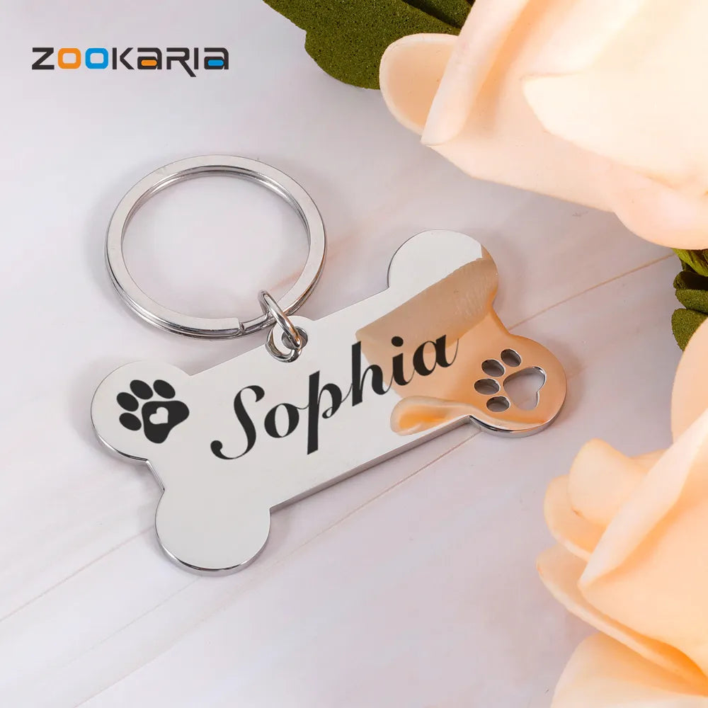 Personalized Engraved Pet ID Tag