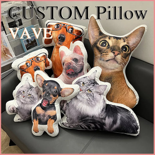 Custom Pet-Shaped Pillow