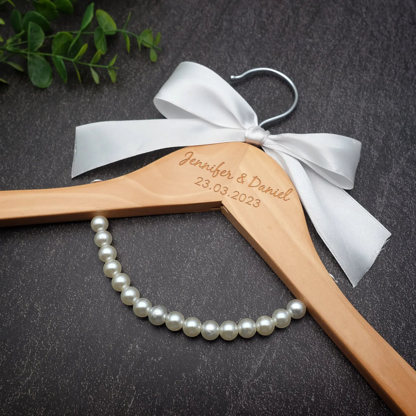 Personalized Wedding Hanger Set