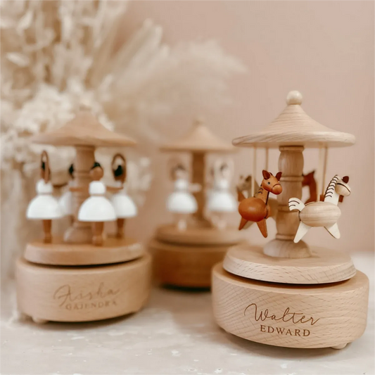 Personalized Wooden Music Box for Kids