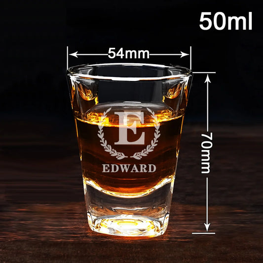 Personalized Whiskey Glasses