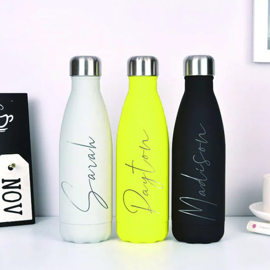 Personalized Stainless Steel Water Bottle